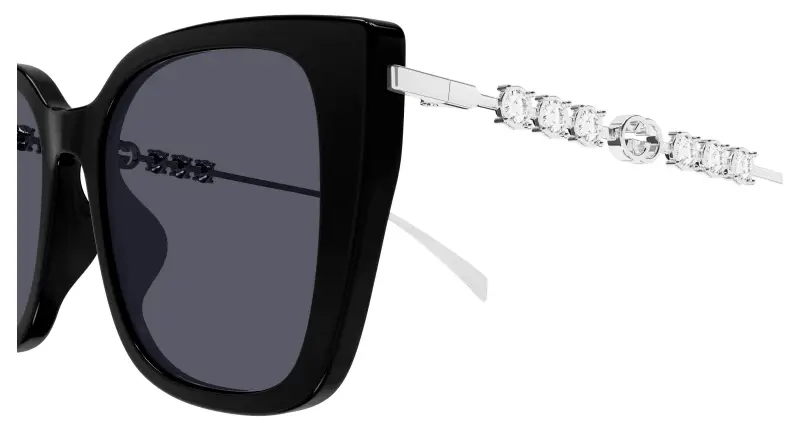 Gucci Occhiali da sole Donna Grigio 3532117 miniatura 3