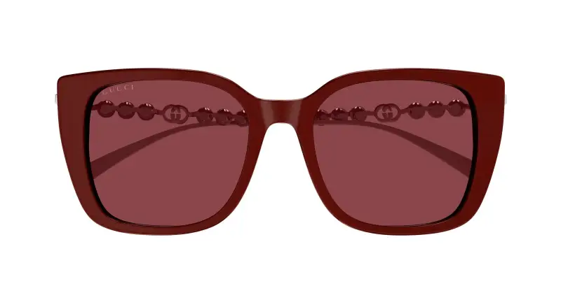Gucci Occhiali da sole Donna Bordeaux 3529816 miniatura 2