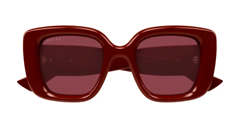 Gucci Occhiali da sole Donna Bordeaux 3529815 miniatura 2