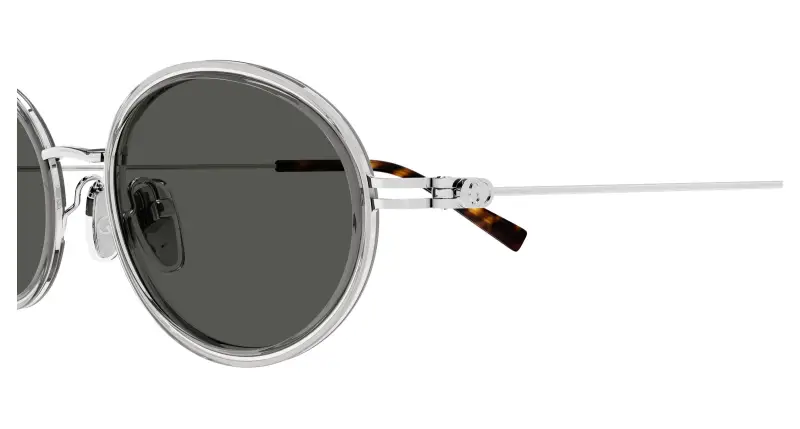 Gucci Occhiali da sole Donna Grigio 3529961 miniatura 3