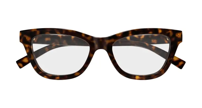 Donna GG1983O 002 Montature da vista Iniettato Havana Trasparente Cat Eye miniatura 2