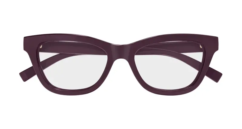 Donna GG1983O 003 Montature da vista Iniettato Viola Trasparente Cat Eye miniatura 2