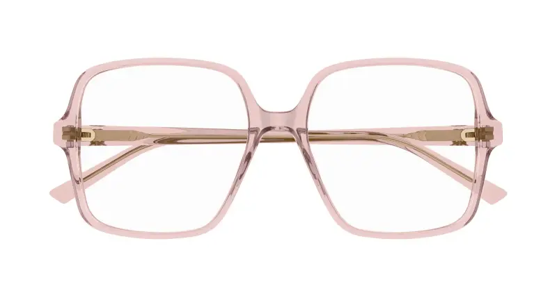 Donna GG1994O 003 Montature da vista Acetato Rosa Trasparente Squadrata miniatura 2