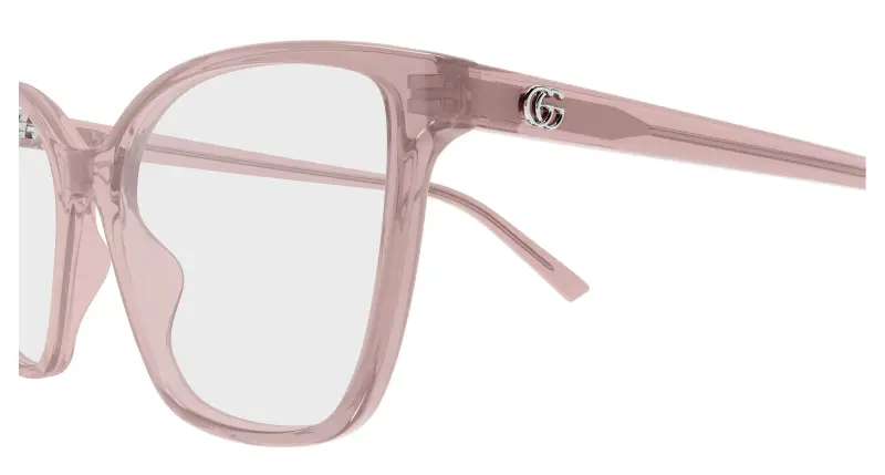 Donna GG1995O 007 Montature da vista Acetato Rosa Trasparente Cat Eye miniatura 3