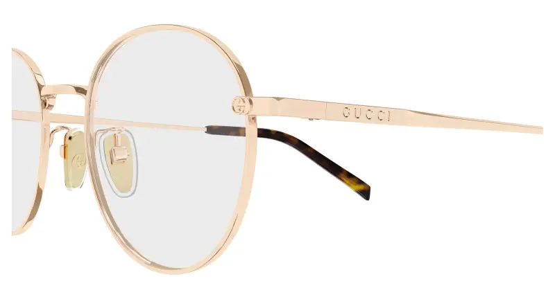 Donna GG2004OA 001 Montature da vista Metallo Oro Trasparente Rotonda miniatura 3