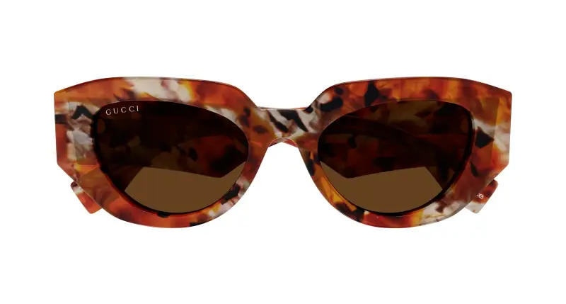 Gucci Occhiali da sole Donna Marrone 3530465 miniatura 2