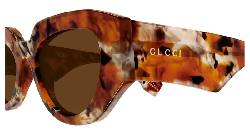 Gucci Occhiali da sole Donna Marrone 3530465 miniatura 3