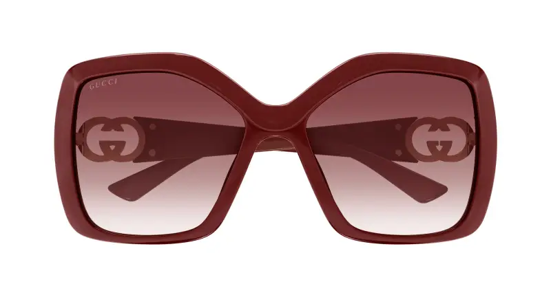 Gucci Occhiali da sole Donna Bordeaux 3498915 miniatura 2