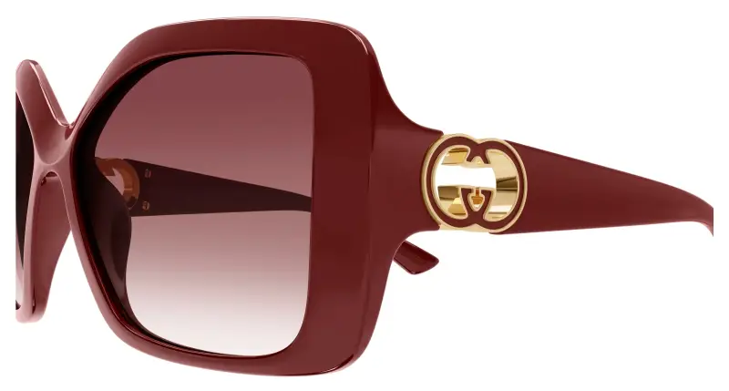 Gucci Occhiali da sole Donna Bordeaux 3498915 miniatura 3