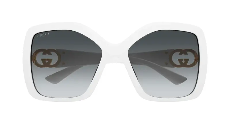 Gucci Occhiali da sole Donna Bianco 3498913 miniatura 2