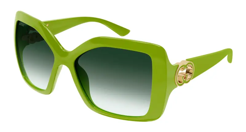 Gucci Occhiali da sole Donna Verde 3498956