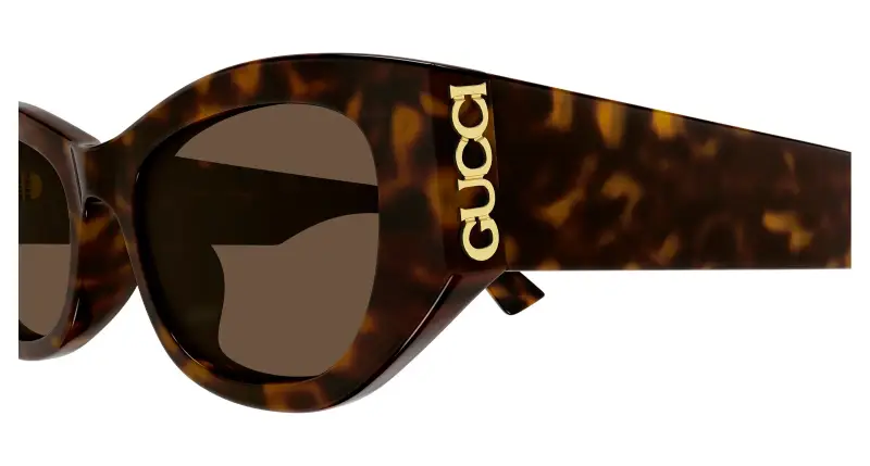 Gucci Occhiali da sole Donna Marrone 4301802 miniatura 3