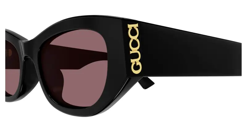 Gucci Occhiali da sole Donna Nero 4305157 miniatura 3