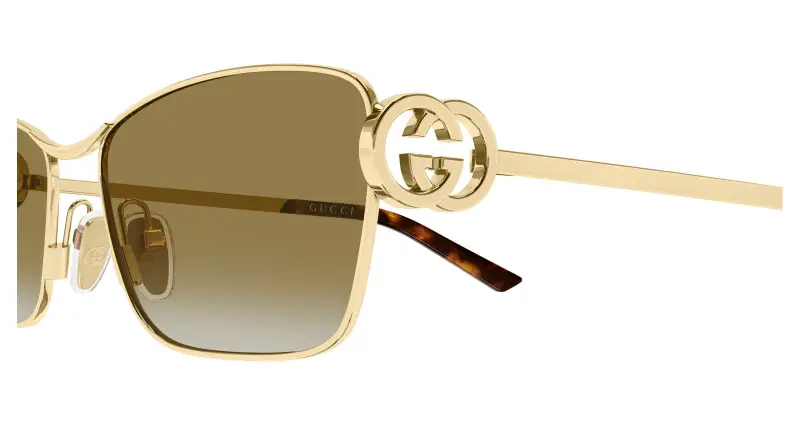 Gucci Occhiali da sole Donna Marrone 4306012 miniatura 3