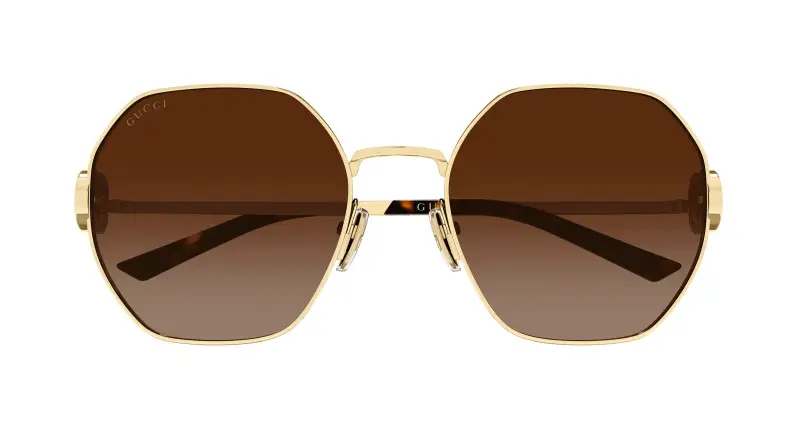 Gucci Occhiali da sole Donna Marrone 4306009 miniatura 2