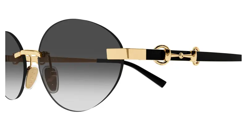 Gucci Occhiali da sole Donna Grigio 4305991 miniatura 3