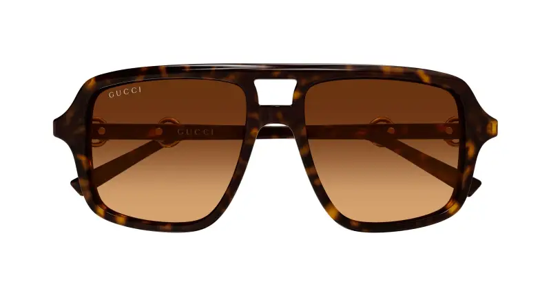 Gucci Occhiali da sole Donna Marrone 4301801 miniatura 2