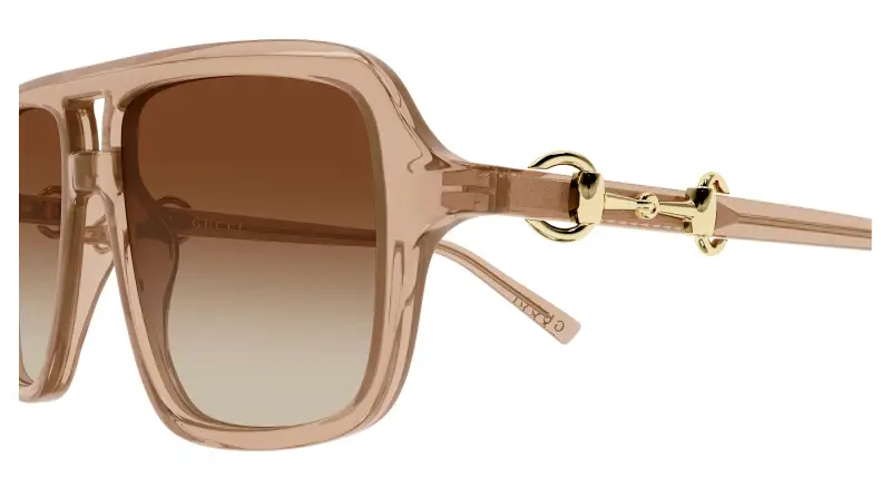 Gucci Occhiali da sole Donna Marrone 4302339 miniatura 3