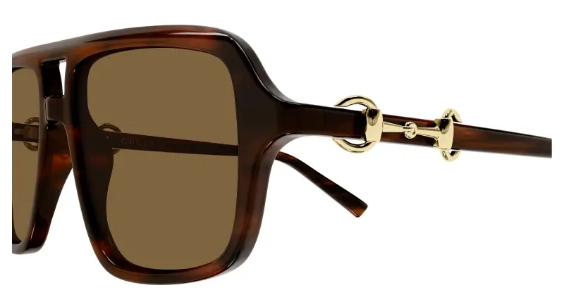 Gucci Occhiali da sole Donna Marrone 4301798 miniatura 3