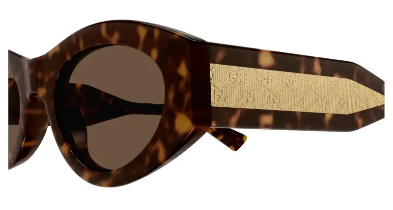 Gucci Occhiali da sole Donna Marrone 4301793 miniatura 3