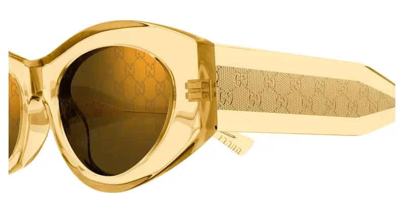 Gucci Occhiali da sole Donna Marrone 4287063 miniatura 3