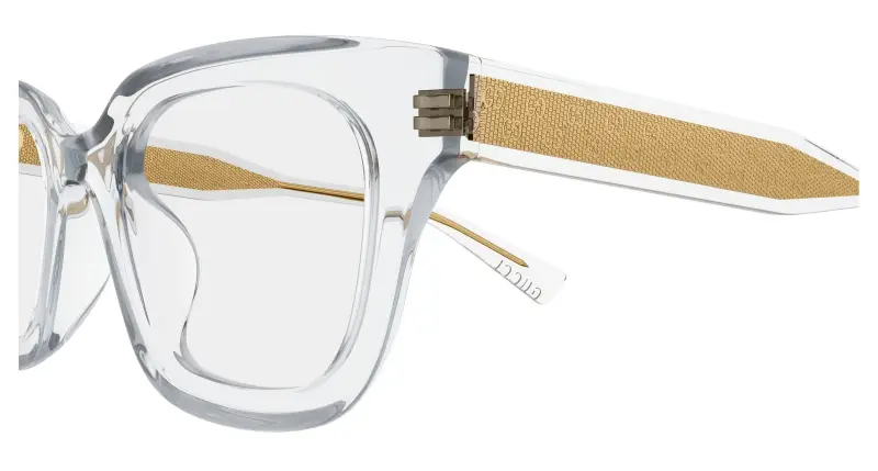 Donna Gucci GG2067OL 004 Montature da vista Acetato Cristallo Trasparente Squadrata miniatura 3