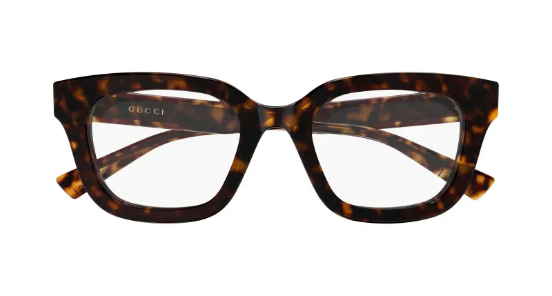 Donna Gucci GG2067OL 006 Montature da vista Acetato Havana Trasparente Squadrata miniatura 2