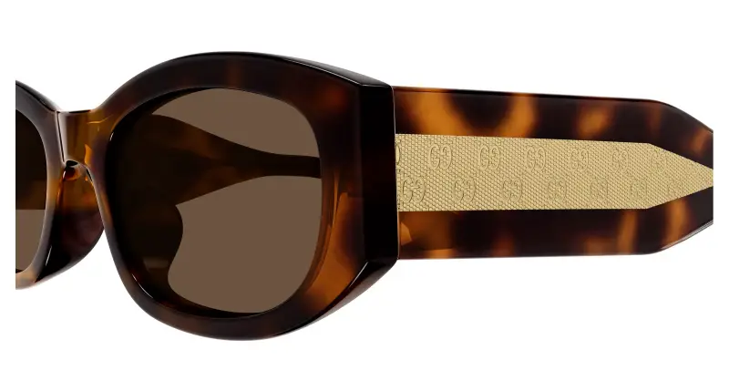 Gucci Occhiali da sole Donna Marrone 4301788 miniatura 3