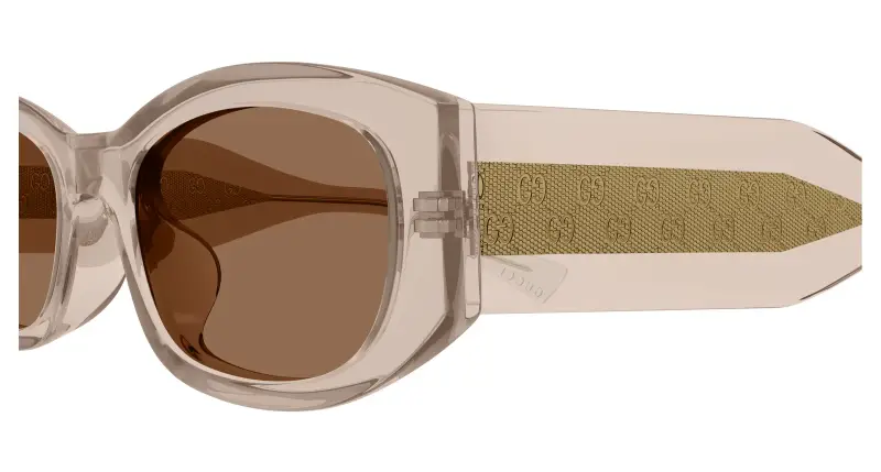 Gucci Occhiali da sole Donna Marrone 4302335 miniatura 3