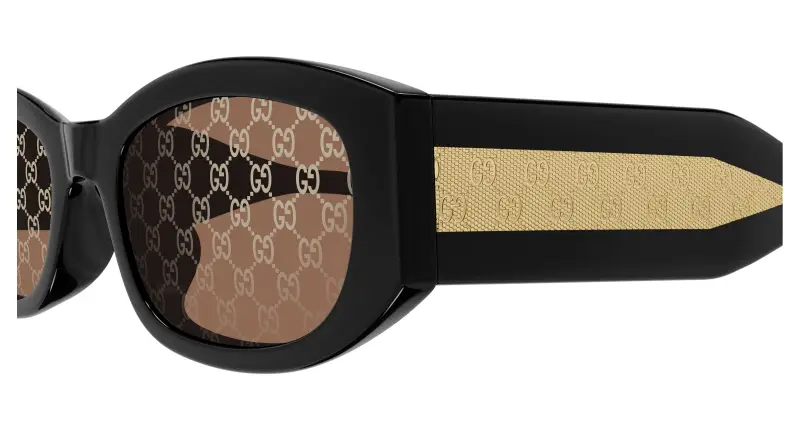 Gucci Occhiali da sole Donna Marrone 4305145 miniatura 3