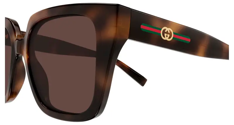 Gucci Occhiali da sole Donna Marrone 4301760 miniatura 3