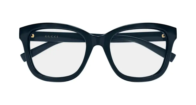 Donna Gucci GG2104O 004 Montature da vista Iniettato Blu Trasparente Squadrata miniatura 2