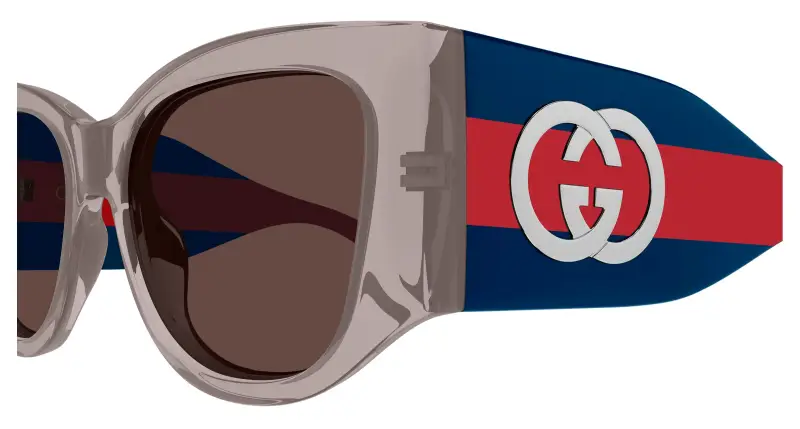 Gucci Occhiali da sole Donna Grigio 4301527 miniatura 3