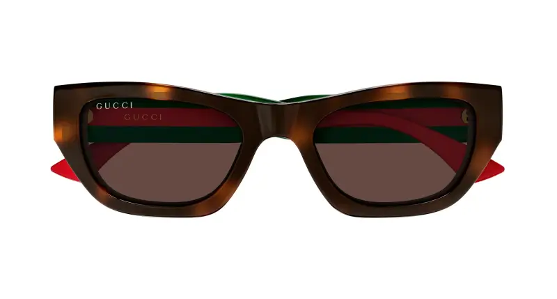 Gucci Occhiali da sole Donna Marrone 4301752 miniatura 2