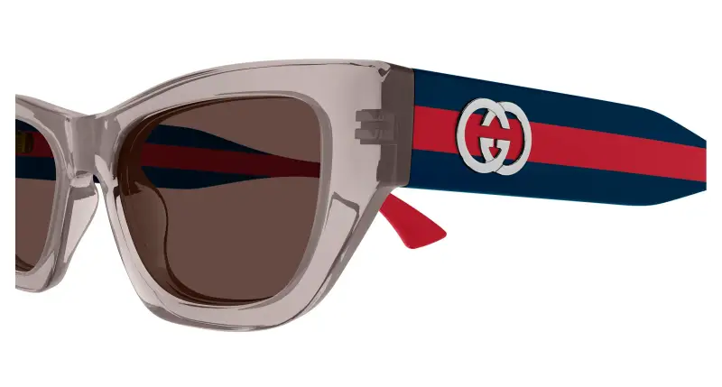 Gucci Occhiali da sole Donna Grigio 4301526 miniatura 3