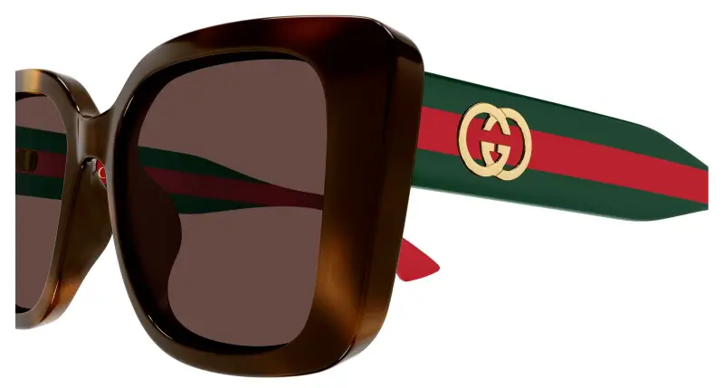 Gucci Occhiali da sole Donna Marrone 4301751 miniatura 3