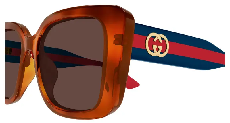 Gucci Occhiali da sole Donna Marrone 4301750 miniatura 3