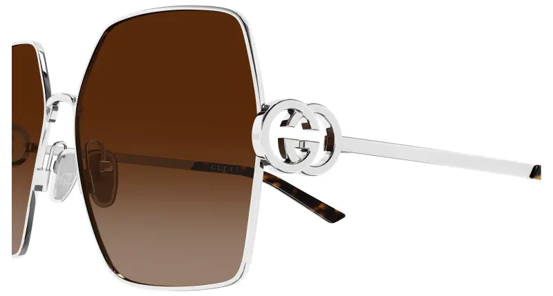 Gucci Occhiali da sole Donna Marrone 4286746 miniatura 3