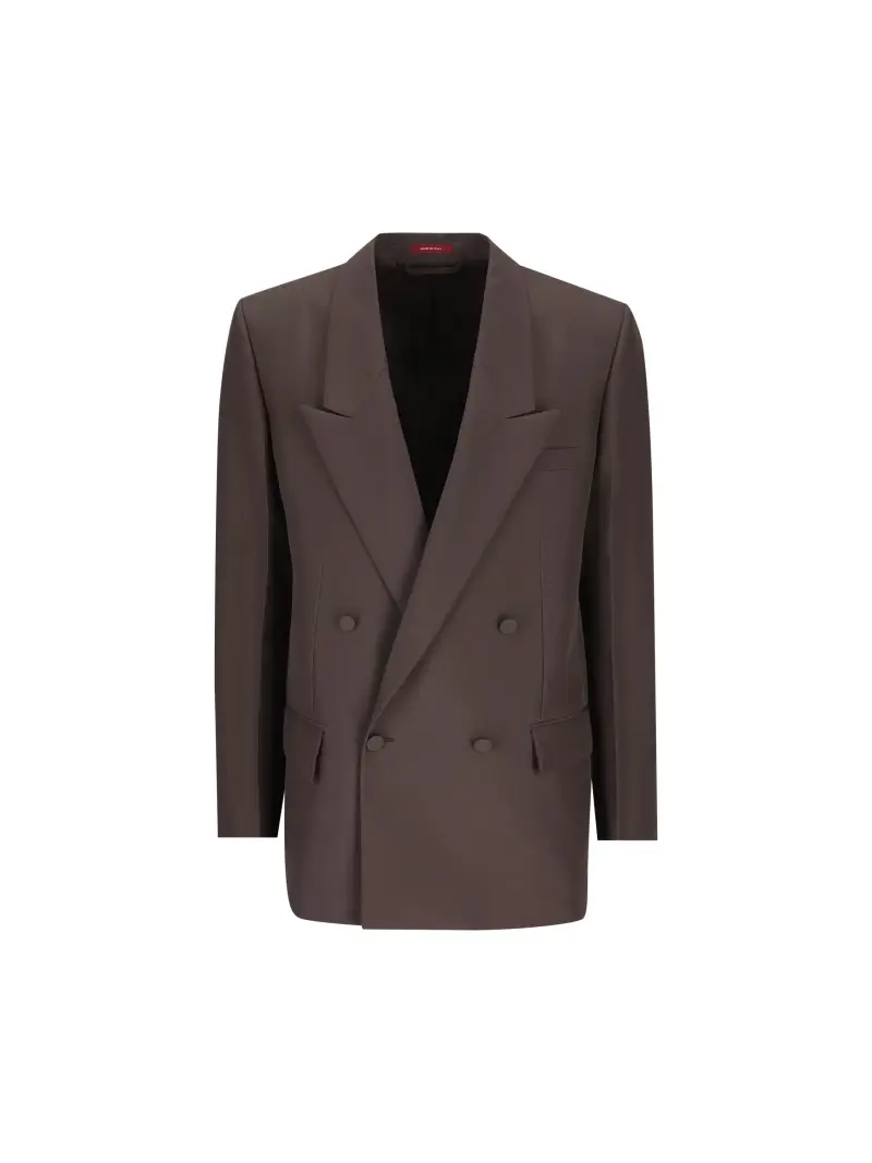 Giacca Doppiopetto GG MARRONE