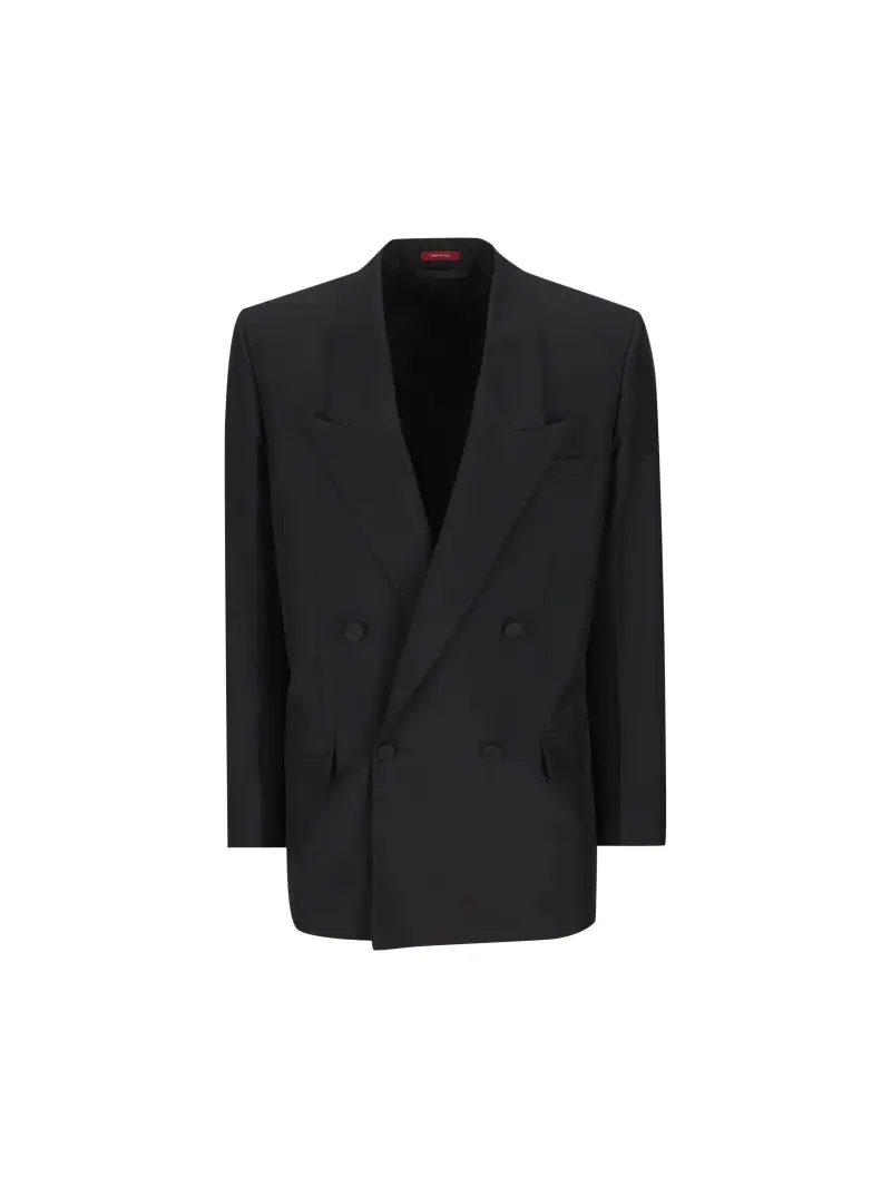 Giacca Doppiopetto GG NERO