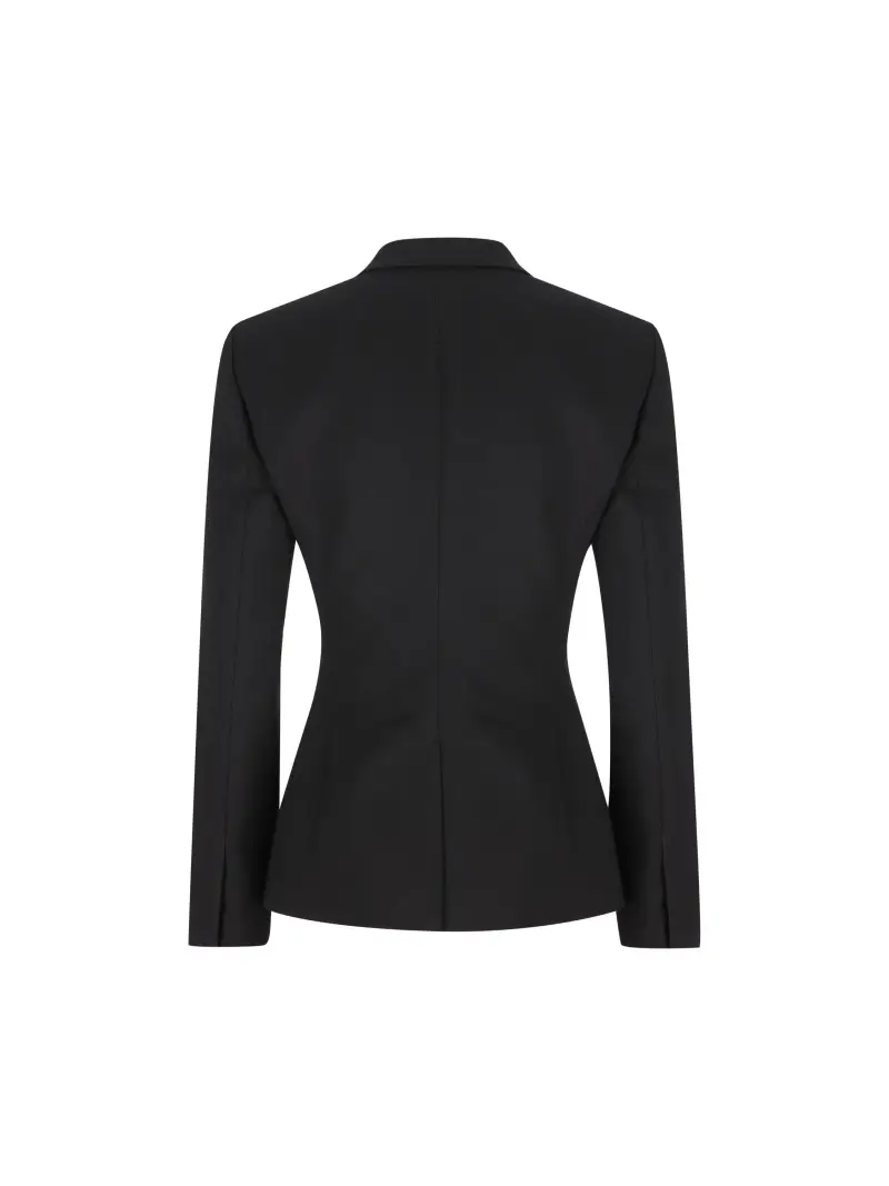 Giacca Tecnica In Lana NERO miniatura 2