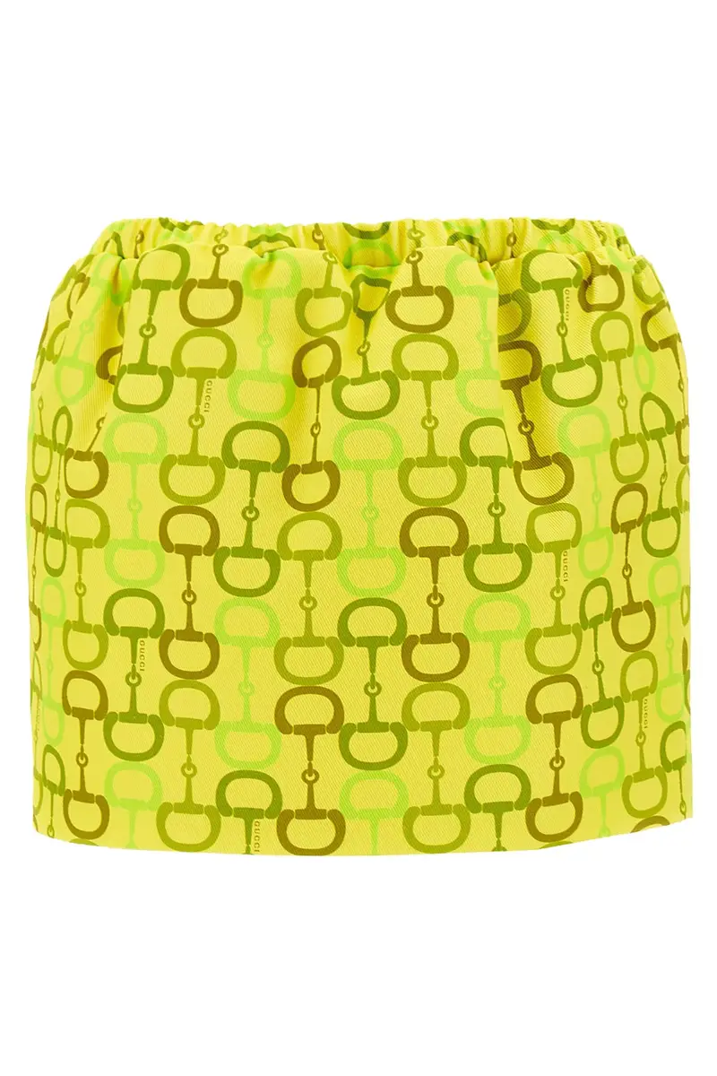Gonna Stampa Morsetto Giallo