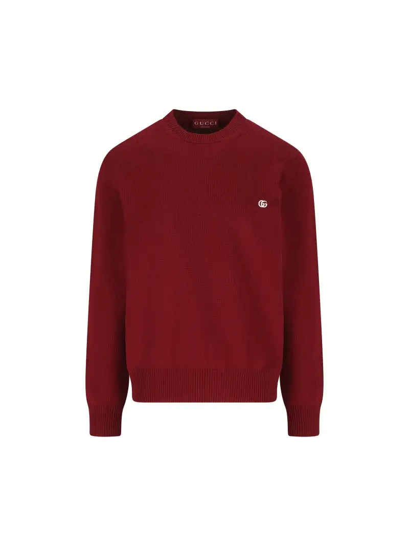 Maglia In Lana E Cashmere ROSSO