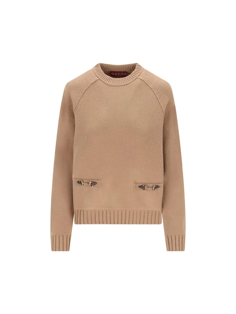 Maglione In Lana E Cashmere BEIGE