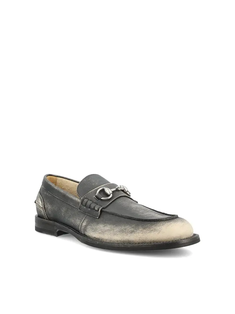 Mocassino Con Morsetto NERO miniatura 2