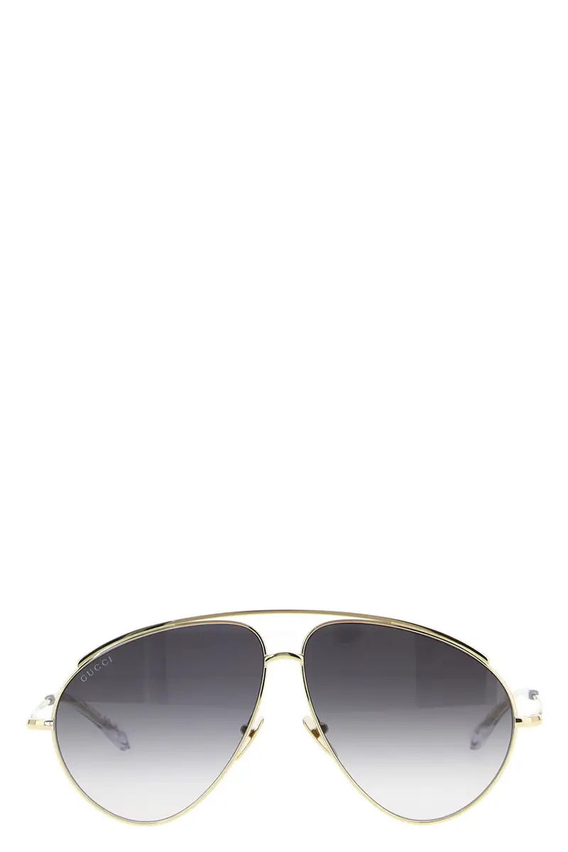 Occhiale Da Sole 'Aviator' Oro