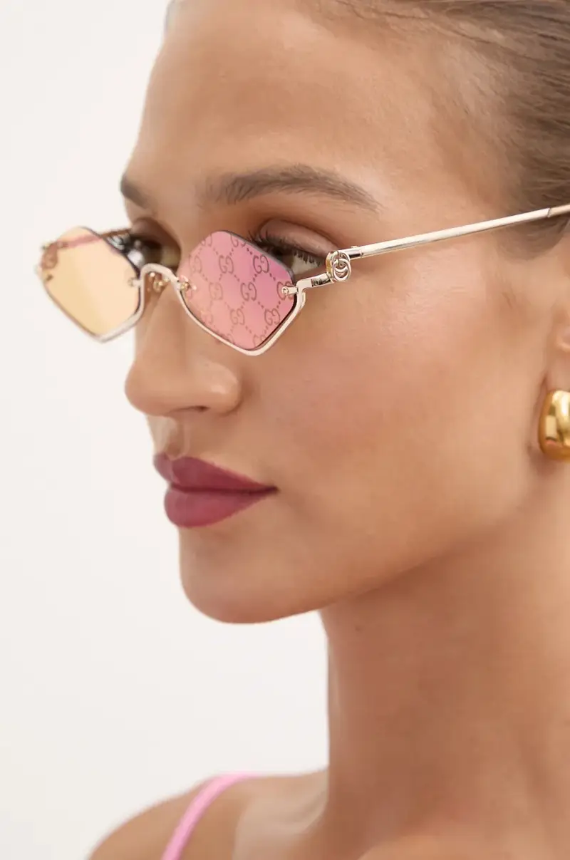 Gucci Occhiali da sole Donna Arancione 3241502 miniatura 2