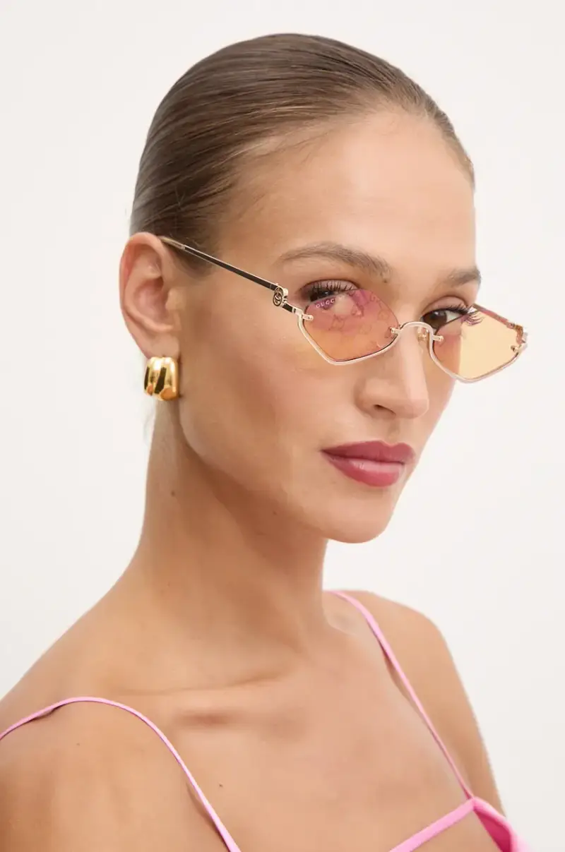 Gucci Occhiali da sole Donna Arancione 3241502