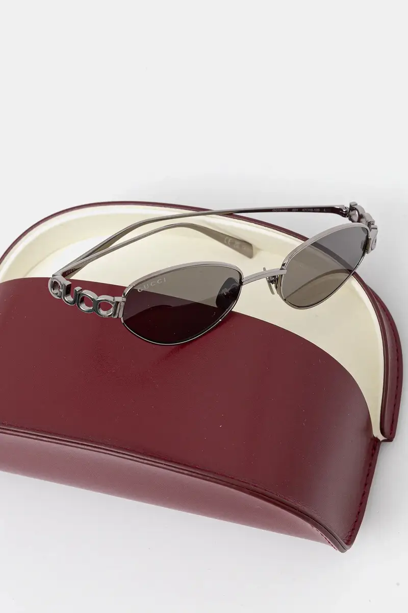 Gucci Occhiali da sole Donna Argento 3839928 miniatura 4