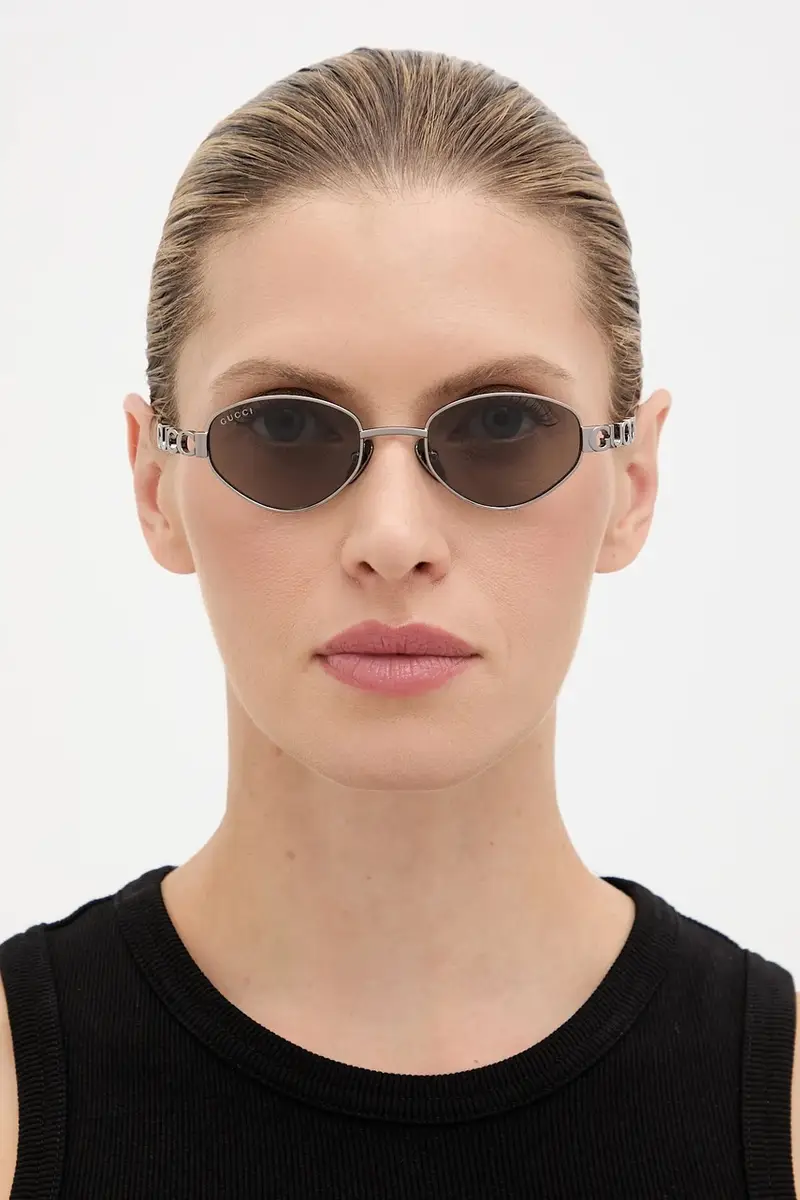 Gucci Occhiali da sole Donna Argento 3839928 miniatura 5